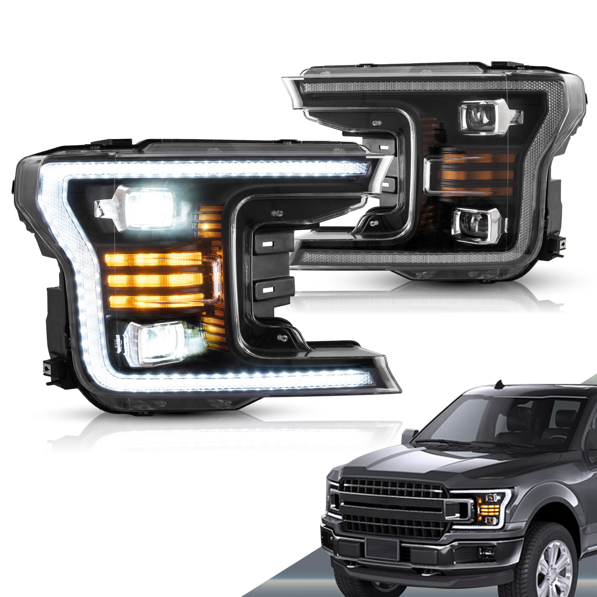 Ford F150 Head Lights
