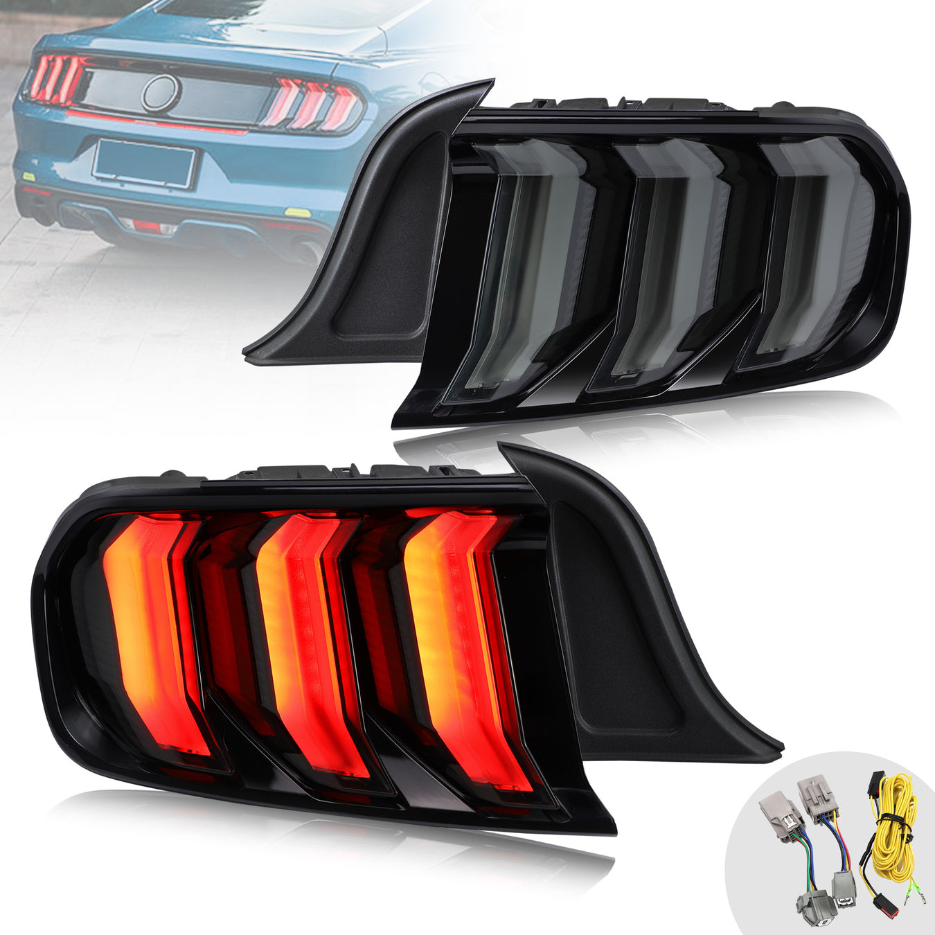 American cars taillights
