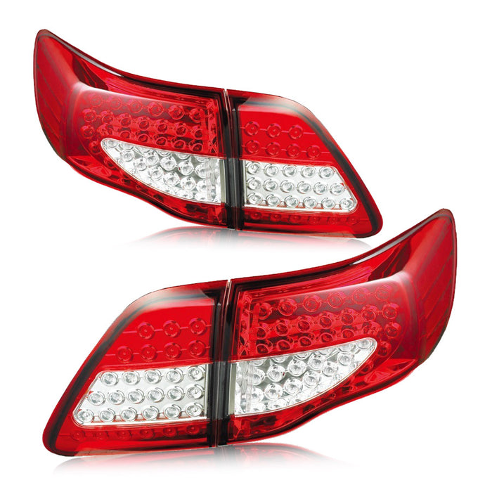 VLAND Custom Tail Lights For Toyota Corolla 2008-2011 ABS, PMMA, GLASS Material (MOQ of 100)