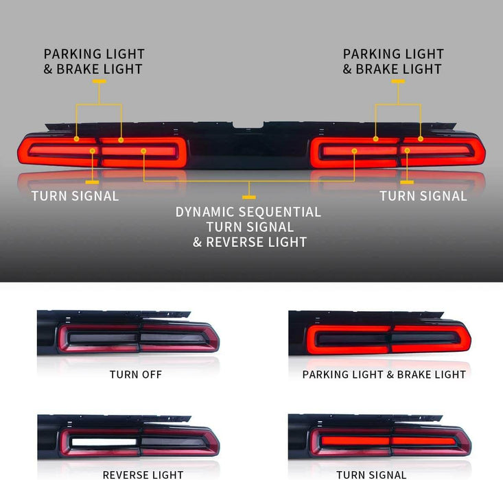 2010 Challenger tail lights