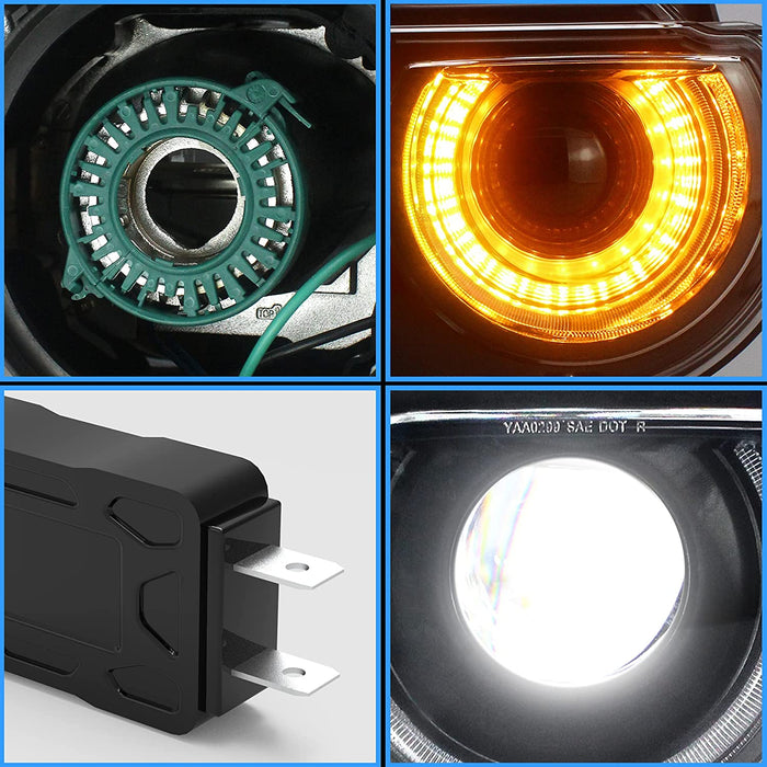 VLAND Headlights For Dodge Challenger 2008-2014