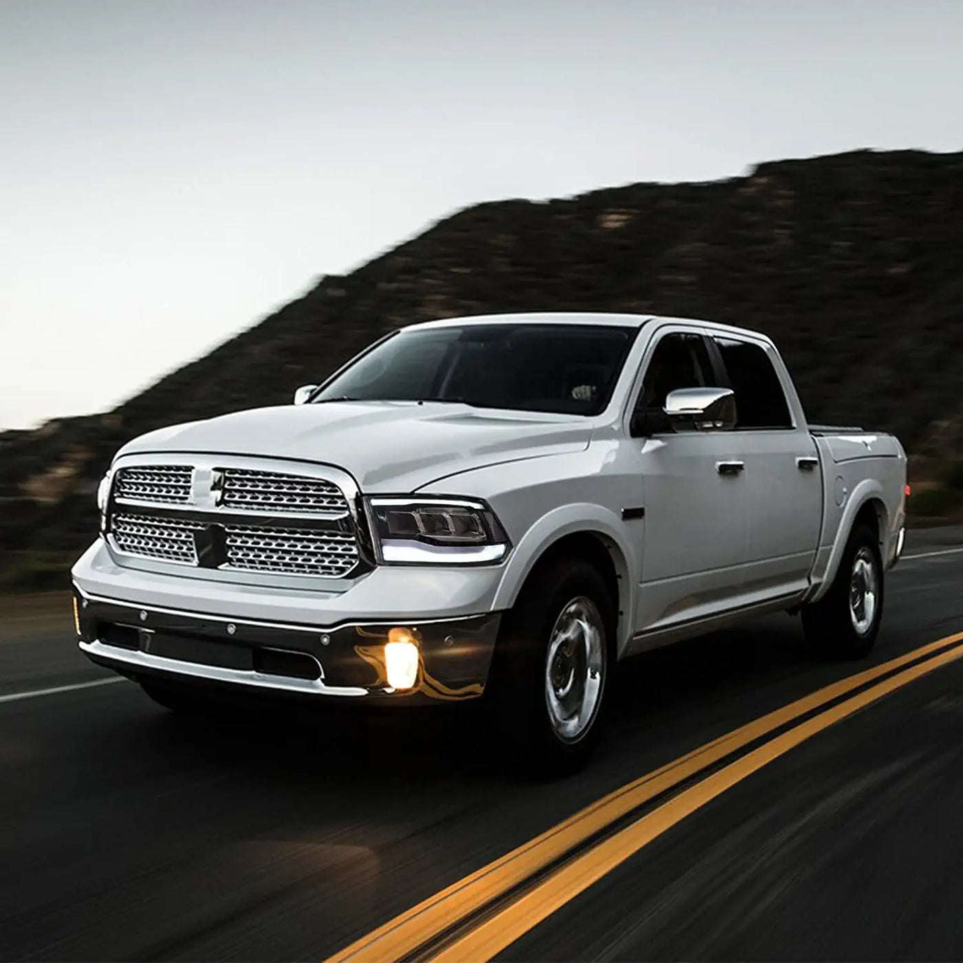 2x Scheibenwaschdüse Ersatz Für Dodge Ram 1500/2500/3500 2009–2010 – ABS-Kunststoff, Gleichmäßiges Sprühbild