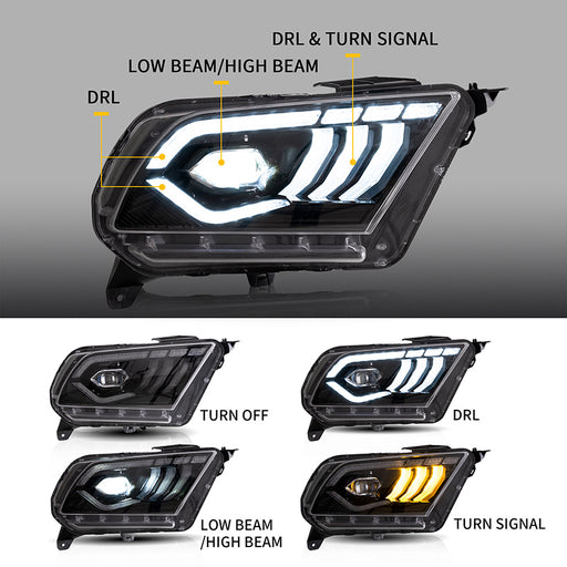 Ford Mustang Headlights