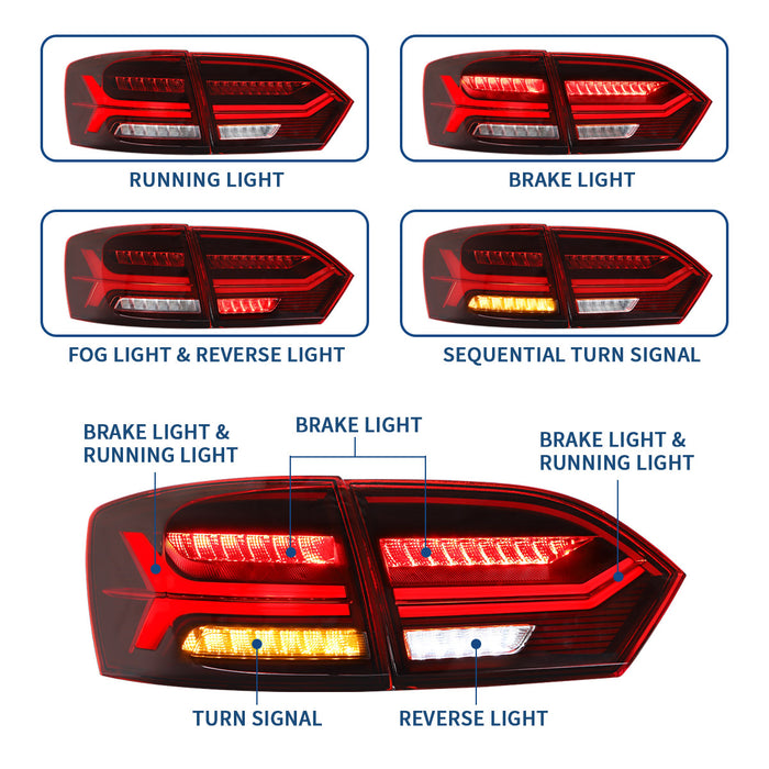 VW Jetta / Sagitar Headlights Tail Lights