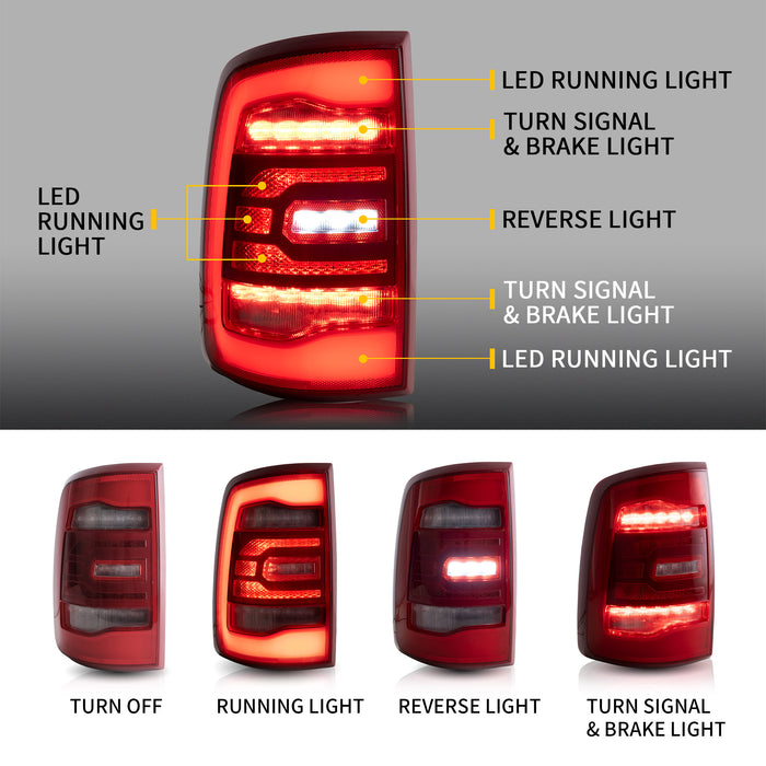 Dodge Ram Tail Lights