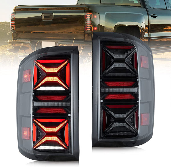 VLAND LED Tail lights For 2014-2018 Chevrolet Silverado 1500