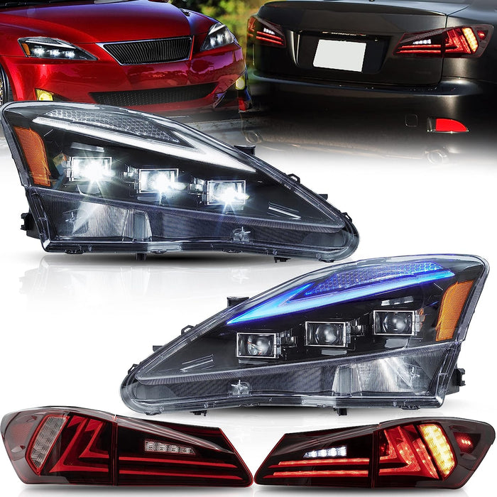 VLAND Headlights for Lexus IS250  Lexus IS350