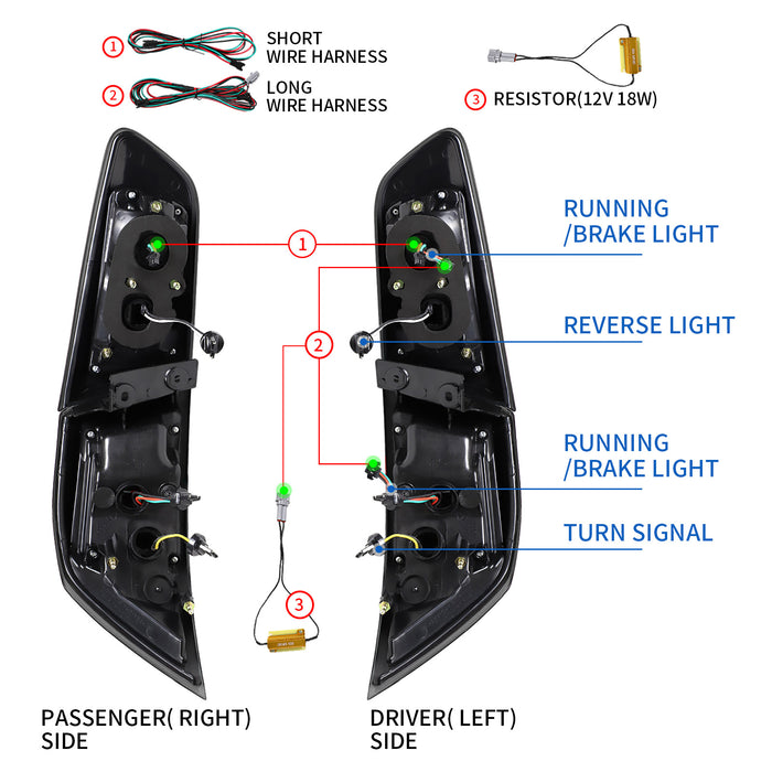 Headlights and Taillights for Mitsubishi