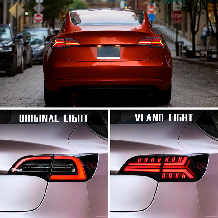 2017-2021 Tesla Model 3 Tail Lights