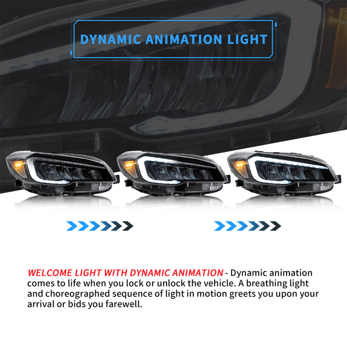 2015-2021 Subaru WRX Headlights