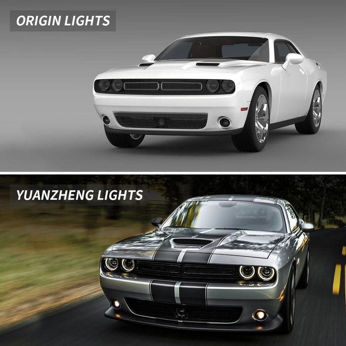 Dodge Challenger 2015-2019 Headlights