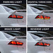 Mitsubishi Lancer EVO X tail lights