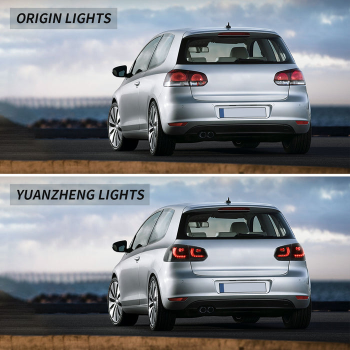 Volkswagen Golf 6 MK6 Tail Lights
