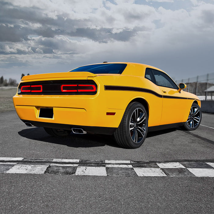 Dodge Challenger Headlights and Tail Lights