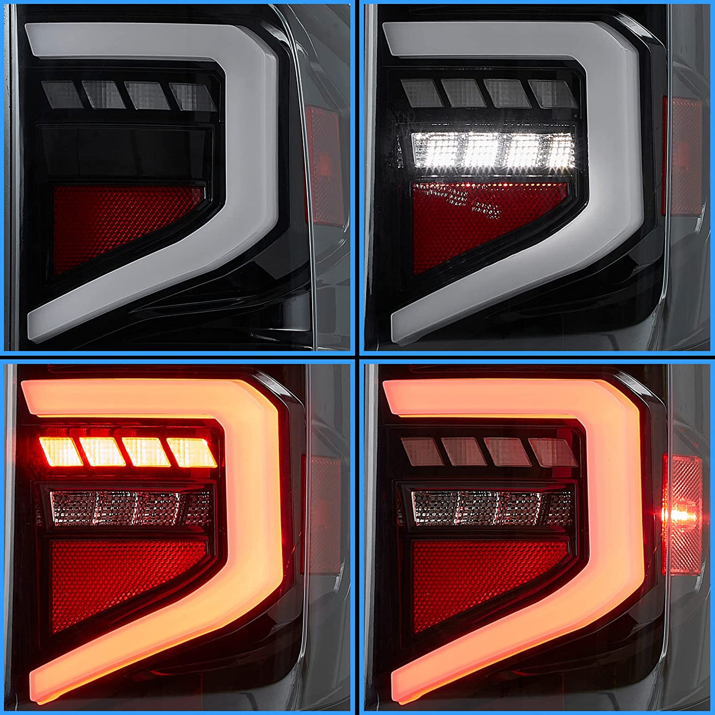 Gubebaili LED Tail Lights Assembly Fit For Chevy Silverado 1500 2500HD 3500HD Gubebaili LED Tail Lights Assembly Fit For Chevy Silverado 1500 2500HD 3500HD