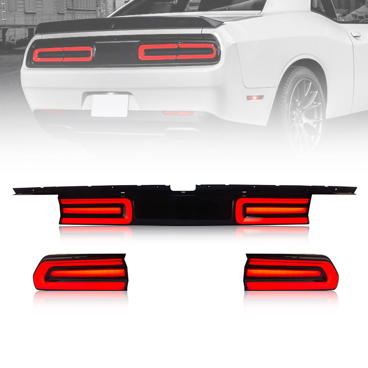 Garage-Pro Tail Light Compatible With 2008-2014 Dodge Challenger Driver Side In The Tail Lights - Foto 7