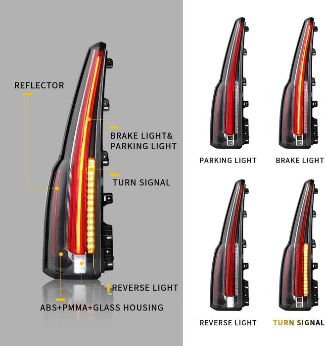 GMC Yukon Tail Lights Details
