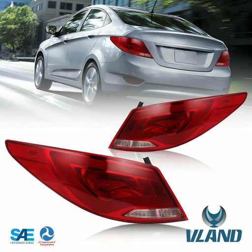Hyundai Accent Tail Lights 2010-2018