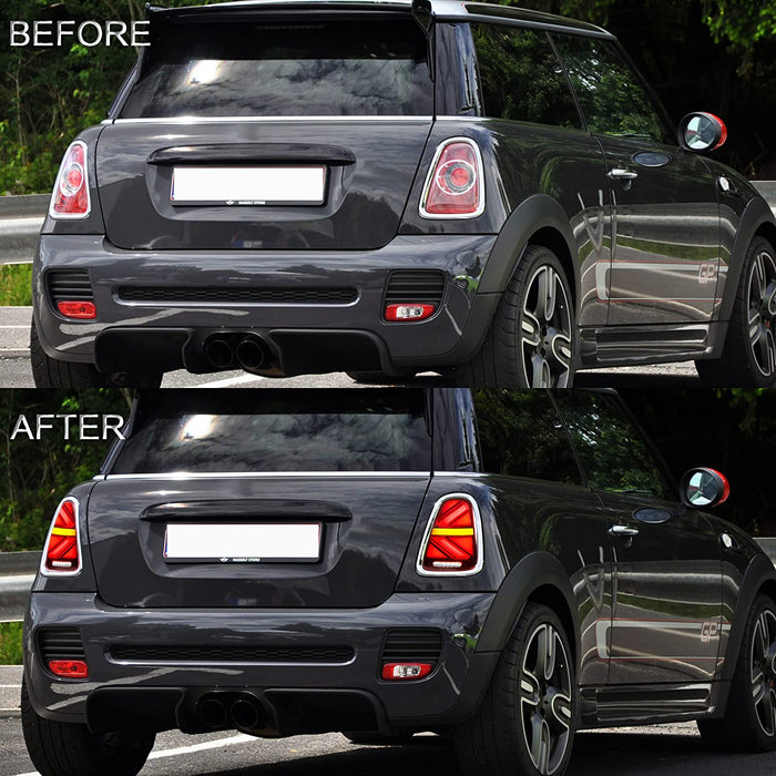 VLAND LED Tail Lights For Mini Cooper R50 R52 R53 2001-2006 [Mini Hatc ...