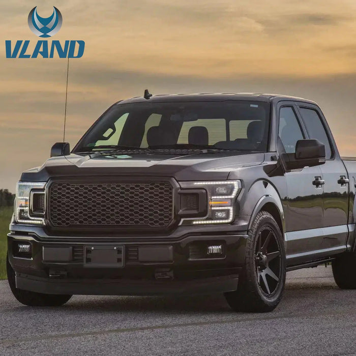 VLAND LED-Scheinwerfer für Ford F150 2017–2020 (nicht für einen Raptor geeignet)