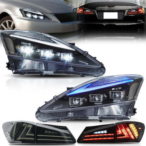  VLAND Headlights for Lexus IS250  Lexus IS350