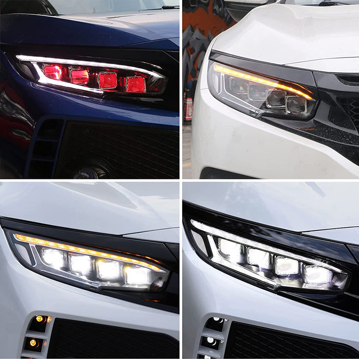 VLAND Headlights For 10th Gen Honda Civic